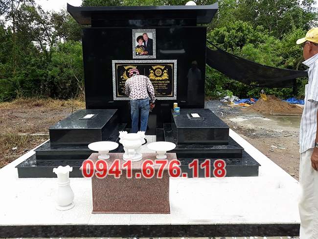 9+ mẫu mộ bằng đá xanh granite đẹp bán đắk lắk