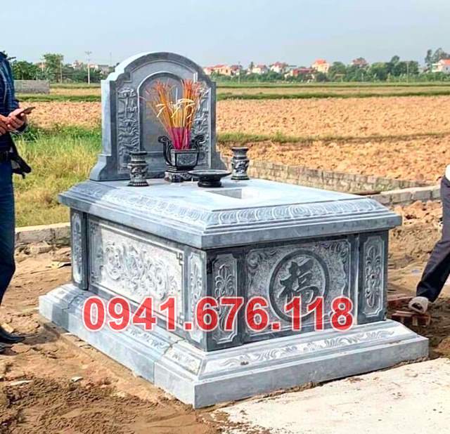 27+ mẫu mộ đá nguyên khối hung táng đẹp bán sóc trăng