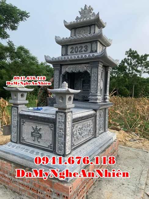 064 Mẫu Mộ bằng đá đẹp bán tại huyện Bình Tân Vĩnh Long