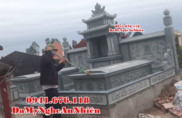 072 Mẫu mộ đá bố mẹ đẹp bán tại Bà Rịa Vũng Tàu