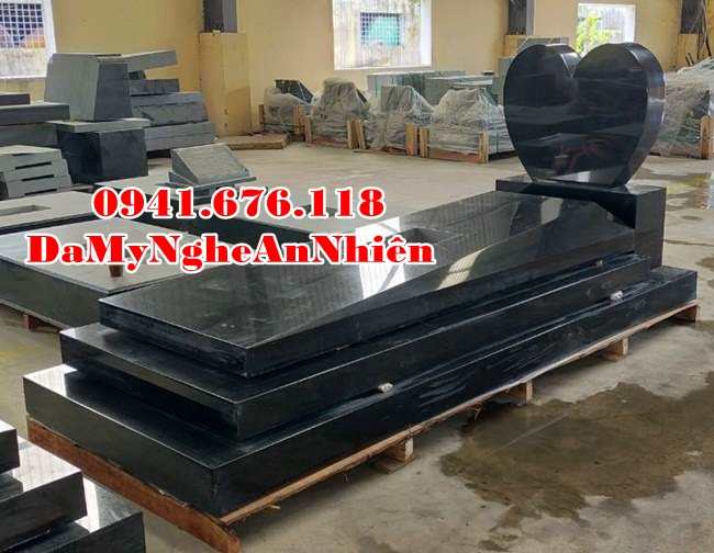 072 Mẫu mộ đá chôn tươi 1 lần đẹp bán tại Bà Rịa Vũng Tàu