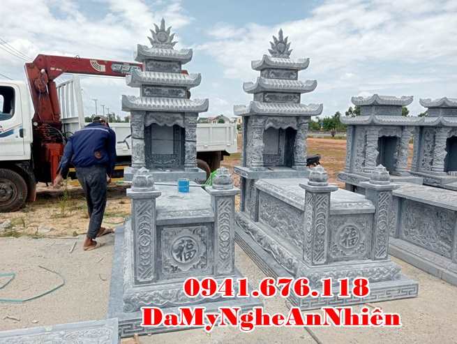 072 Mẫu mộ để cốt đá nguyên khối đẹp bán tại Bà Rịa Vũng Tàu