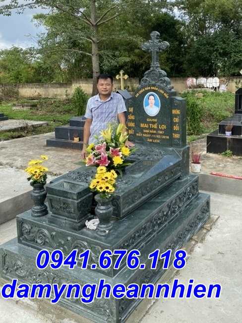 53+ mẫu mộ đá công giáo đẹp bán Bình Thuận - Lăng Mộ Đạo