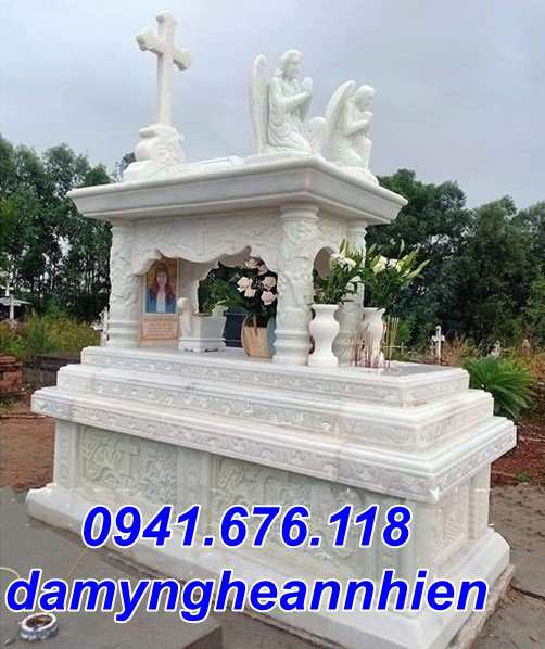 62+ mẫu mộ đá công giáo đẹp bán Quảng Trị - Lăng mộ đạo thiên chúa